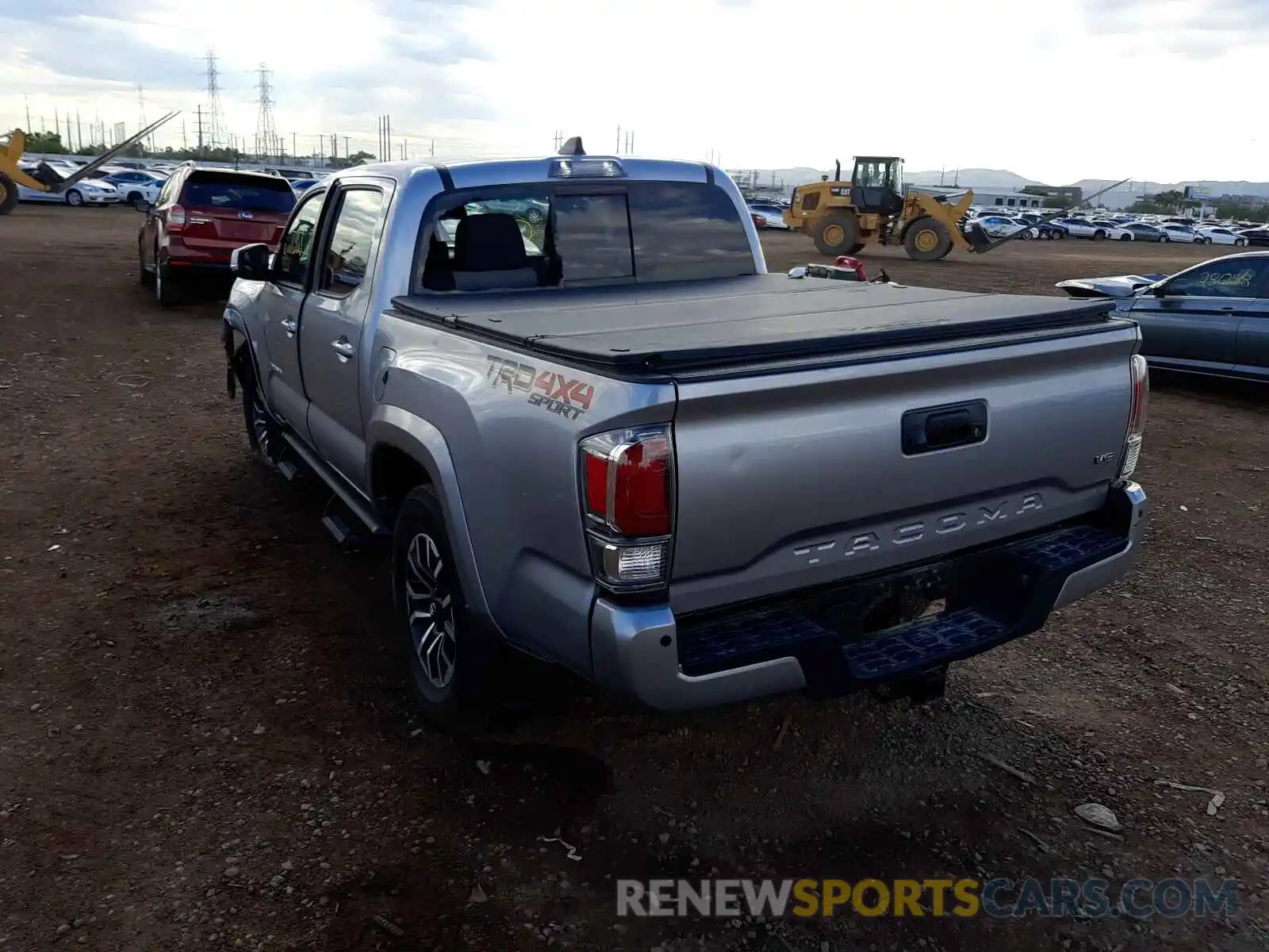 3 Photograph of a damaged car 3TMCZ5AN2MM439763 TOYOTA TACOMA 2021