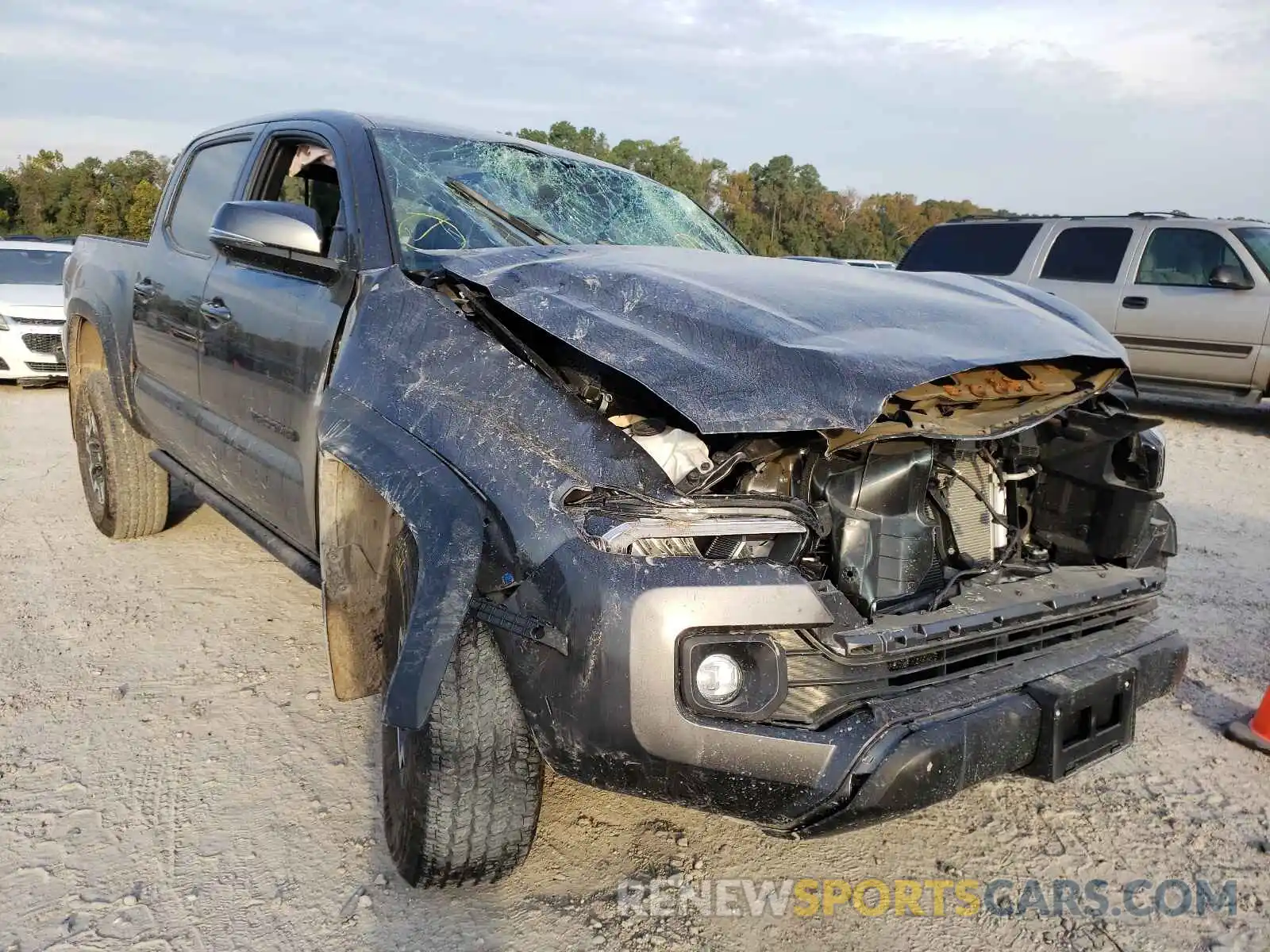 1 Photograph of a damaged car 3TMCZ5AN2MM441612 TOYOTA TACOMA 2021