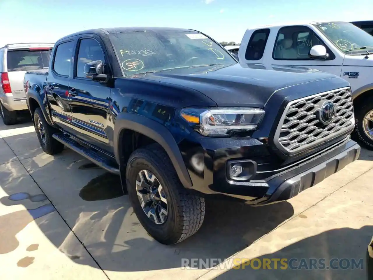 1 Photograph of a damaged car 3TMCZ5AN2MM444218 TOYOTA TACOMA 2021