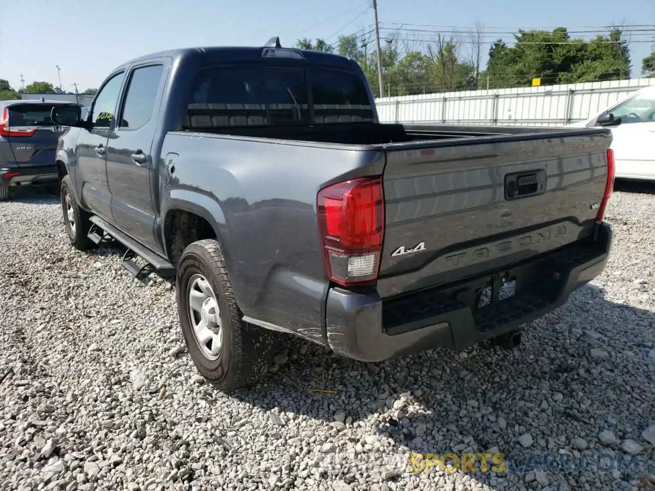 3 Photograph of a damaged car 3TMCZ5AN2MM445546 TOYOTA TACOMA 2021