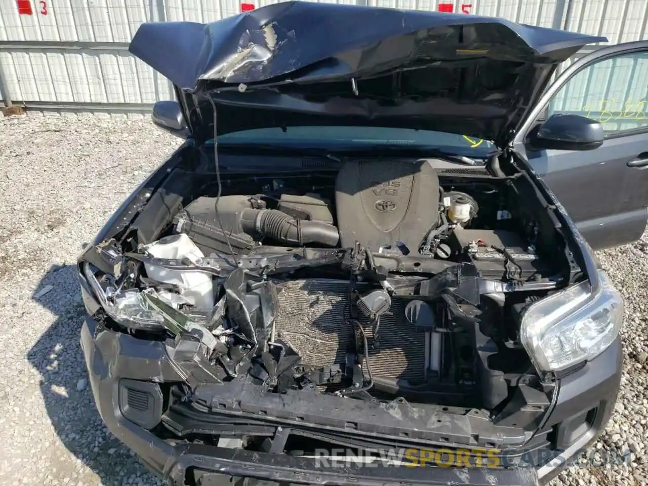 7 Photograph of a damaged car 3TMCZ5AN2MM445546 TOYOTA TACOMA 2021