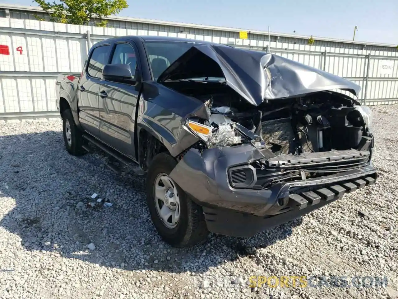 9 Photograph of a damaged car 3TMCZ5AN2MM445546 TOYOTA TACOMA 2021