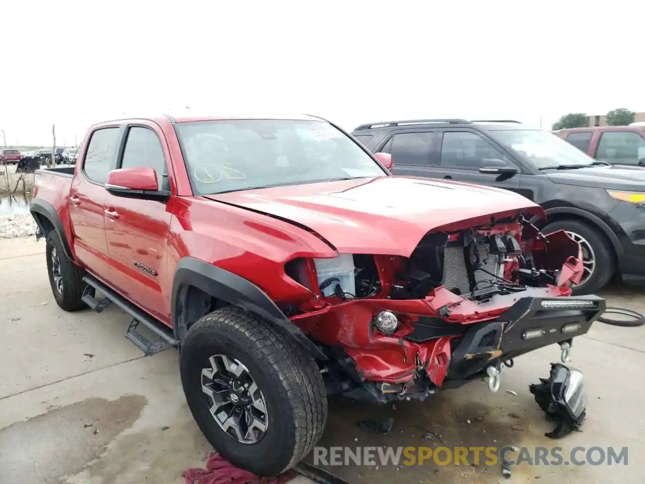 1 Photograph of a damaged car 3TMCZ5AN2MM446390 TOYOTA TACOMA 2021