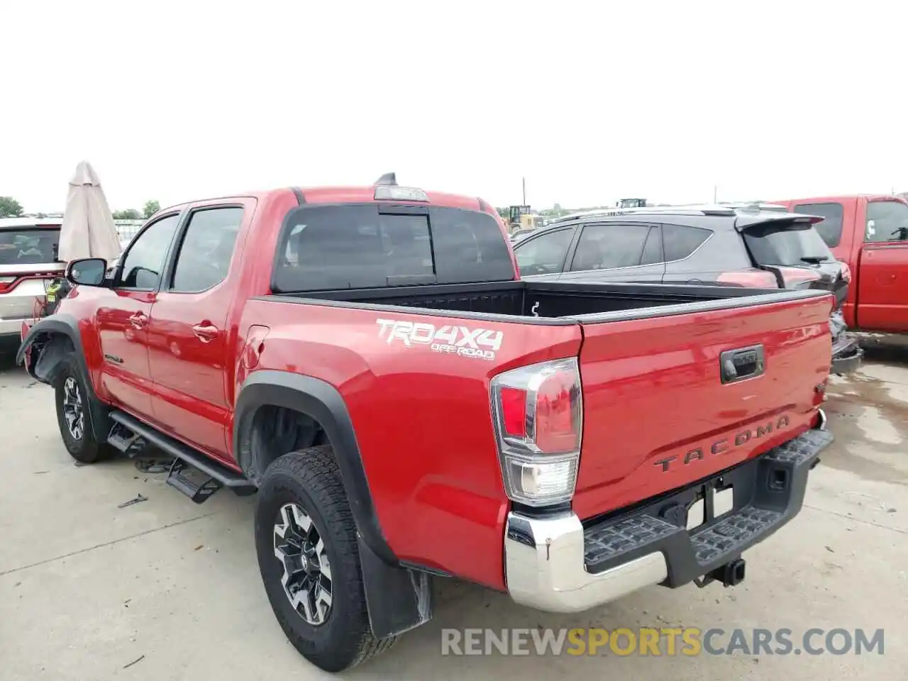 3 Photograph of a damaged car 3TMCZ5AN2MM446390 TOYOTA TACOMA 2021