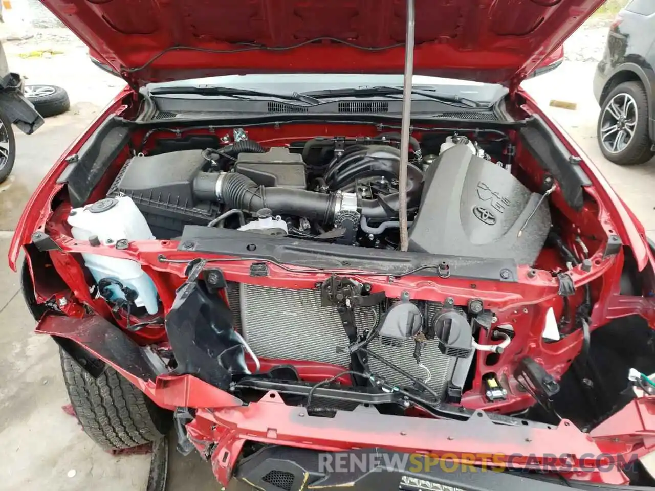 7 Photograph of a damaged car 3TMCZ5AN2MM446390 TOYOTA TACOMA 2021