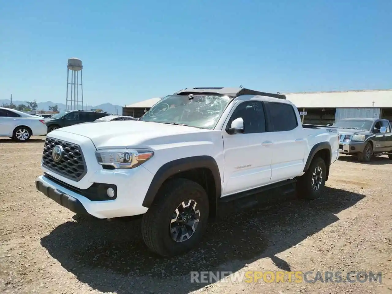 2 Photograph of a damaged car 3TMCZ5AN2MM451931 TOYOTA TACOMA 2021