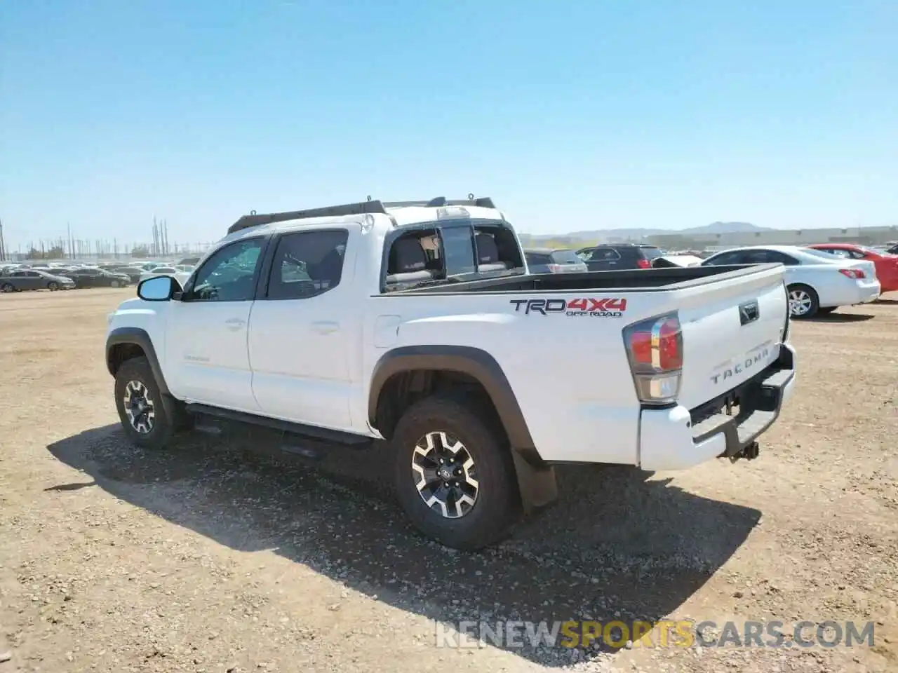 3 Photograph of a damaged car 3TMCZ5AN2MM451931 TOYOTA TACOMA 2021