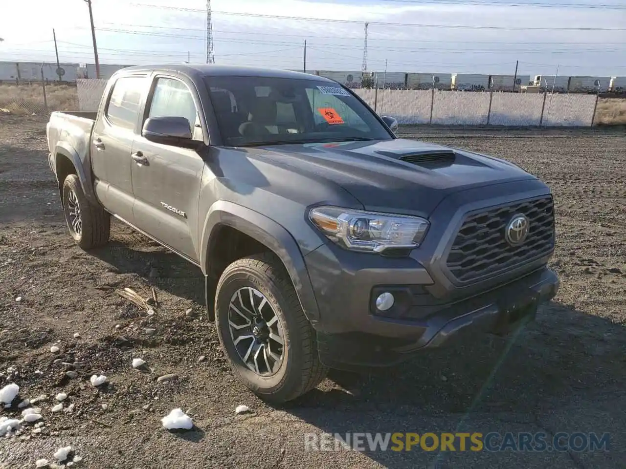 1 Photograph of a damaged car 3TMCZ5AN3MM372199 TOYOTA TACOMA 2021