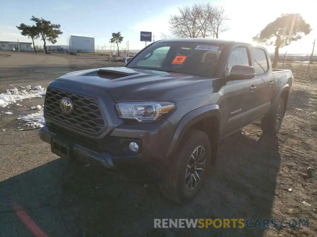 2 Photograph of a damaged car 3TMCZ5AN3MM372199 TOYOTA TACOMA 2021