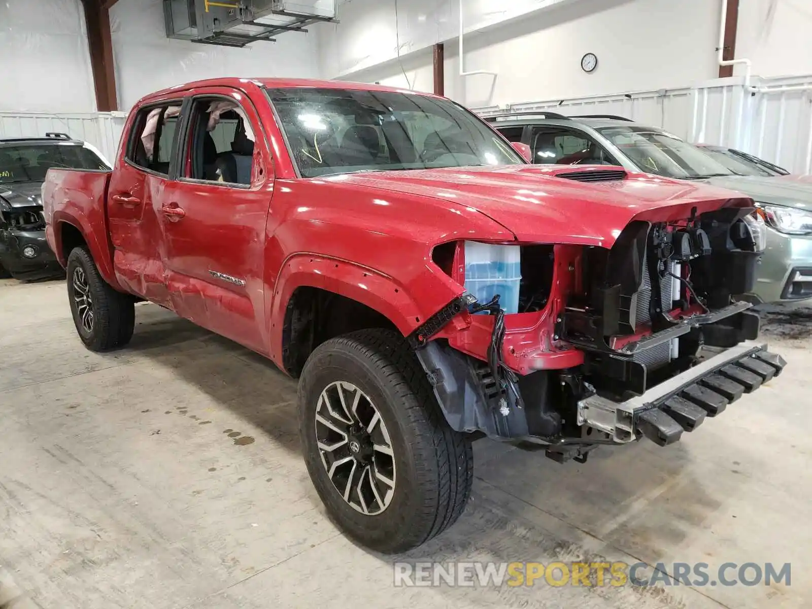 1 Photograph of a damaged car 3TMCZ5AN3MM372798 TOYOTA TACOMA 2021