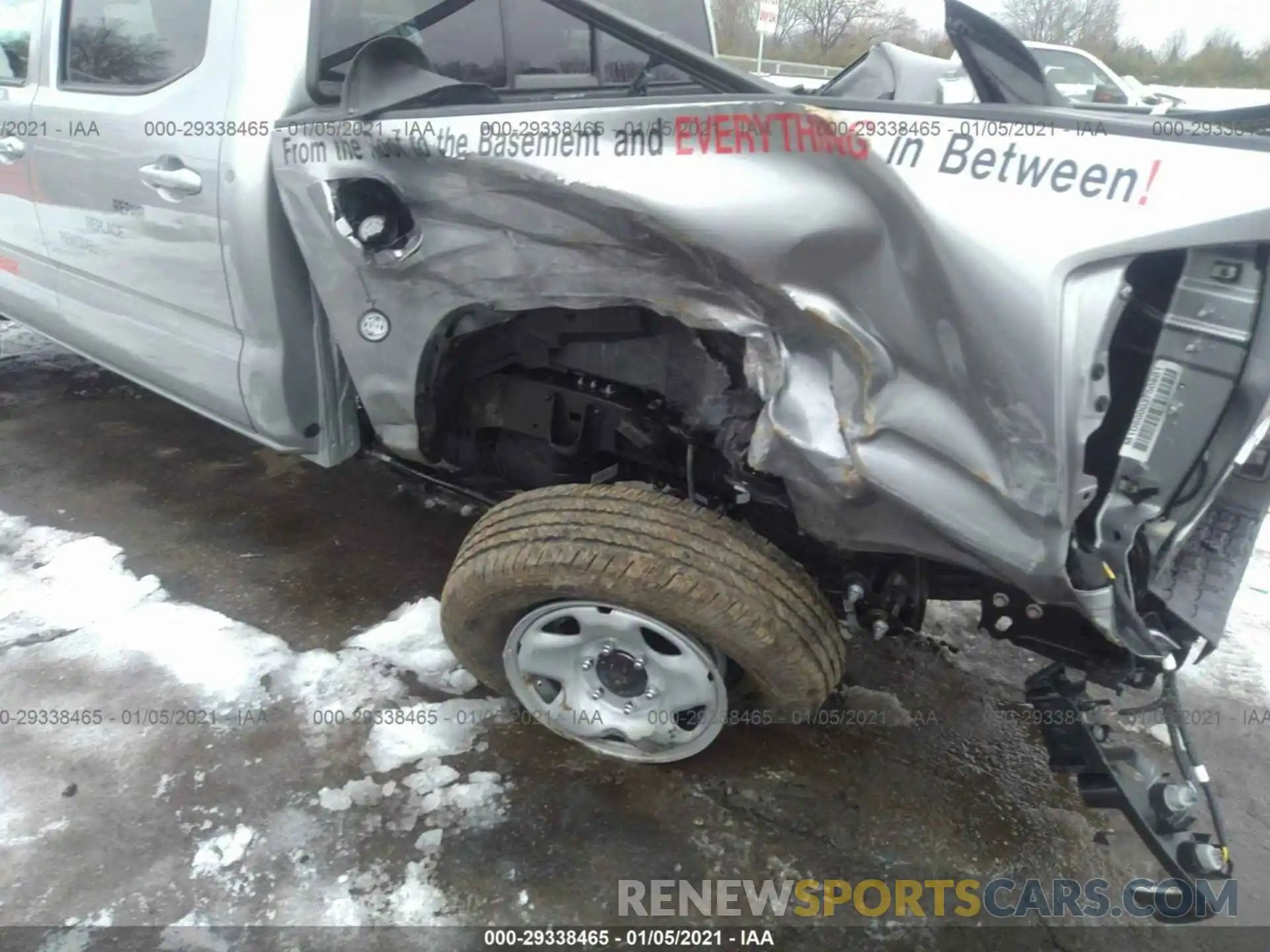 6 Photograph of a damaged car 3TMCZ5AN3MM376124 TOYOTA TACOMA 2021