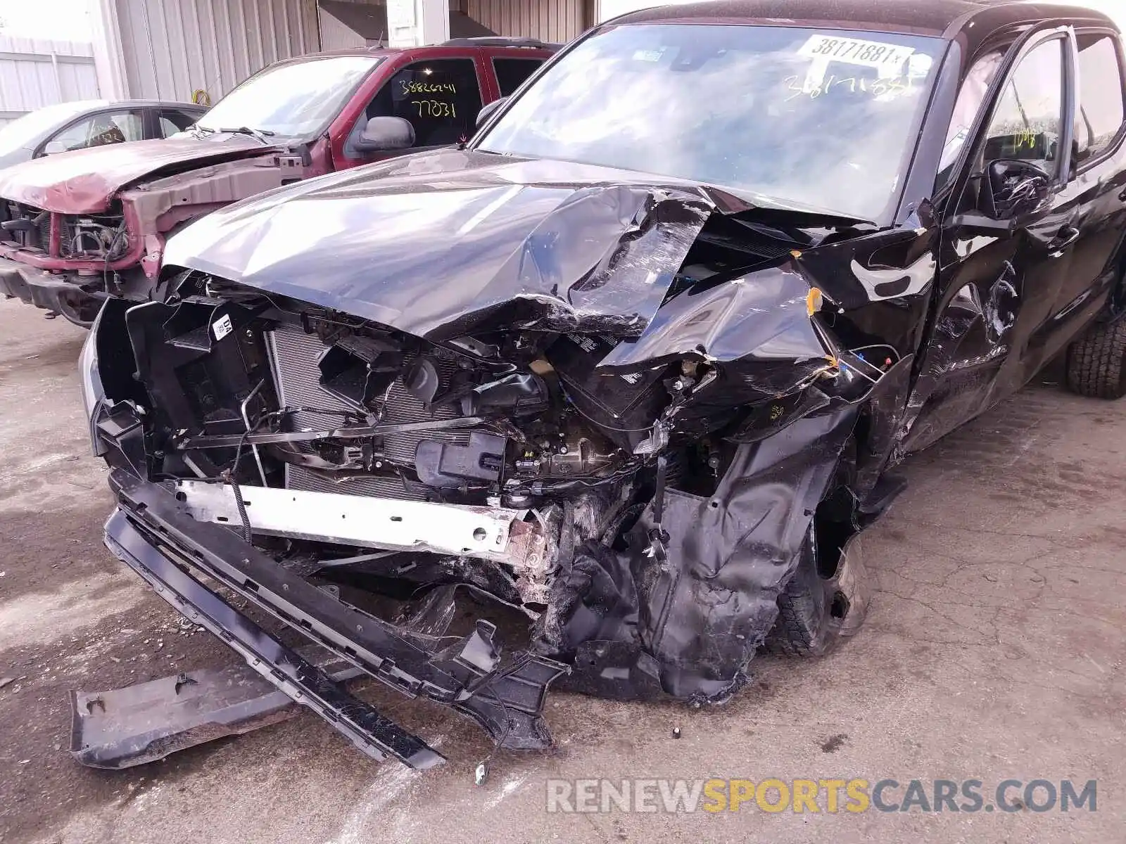 9 Photograph of a damaged car 3TMCZ5AN3MM376799 TOYOTA TACOMA 2021