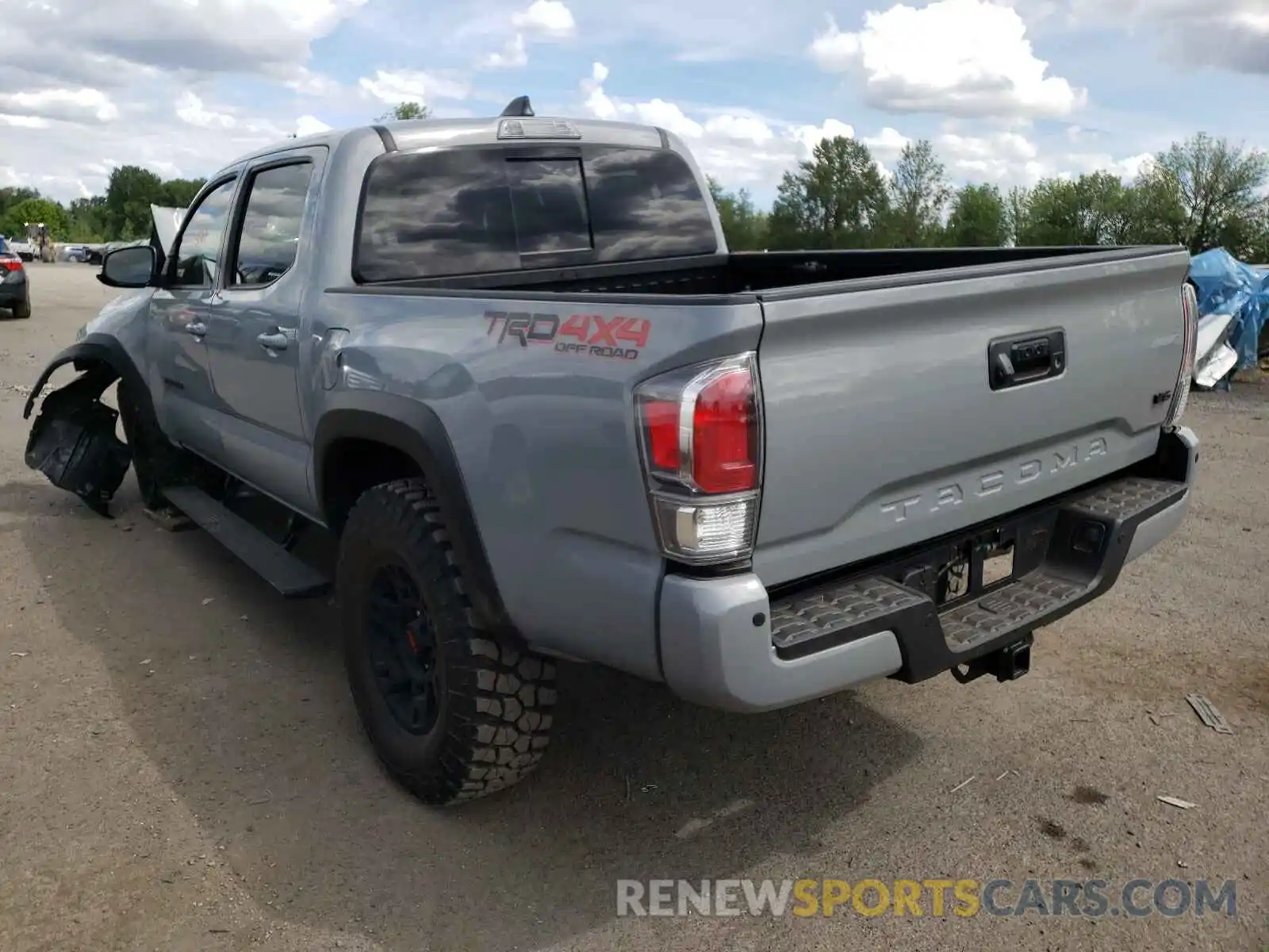 3 Photograph of a damaged car 3TMCZ5AN3MM380805 TOYOTA TACOMA 2021