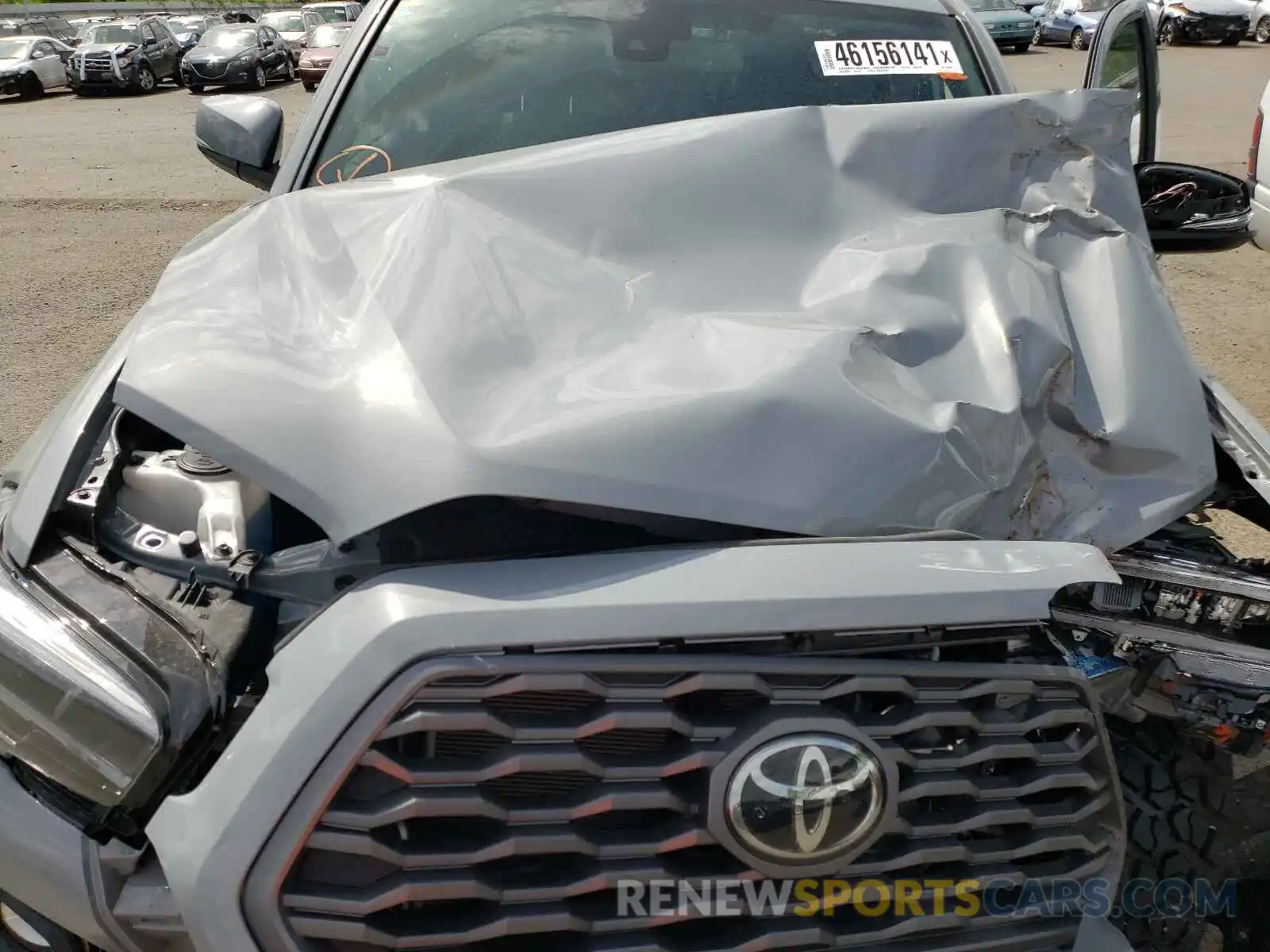 7 Photograph of a damaged car 3TMCZ5AN3MM380805 TOYOTA TACOMA 2021