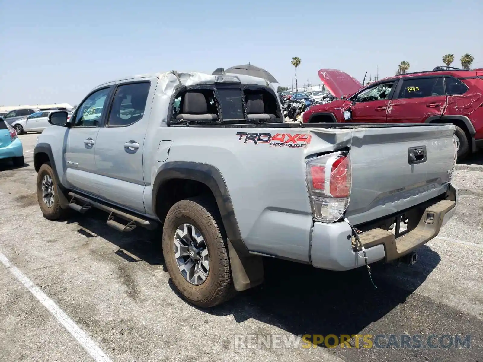 3 Photograph of a damaged car 3TMCZ5AN3MM382280 TOYOTA TACOMA 2021