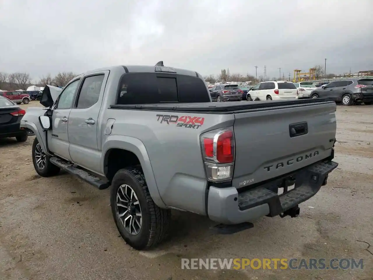 3 Photograph of a damaged car 3TMCZ5AN3MM392419 TOYOTA TACOMA 2021