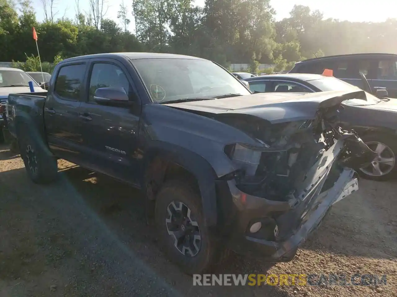 1 Photograph of a damaged car 3TMCZ5AN3MM397880 TOYOTA TACOMA 2021