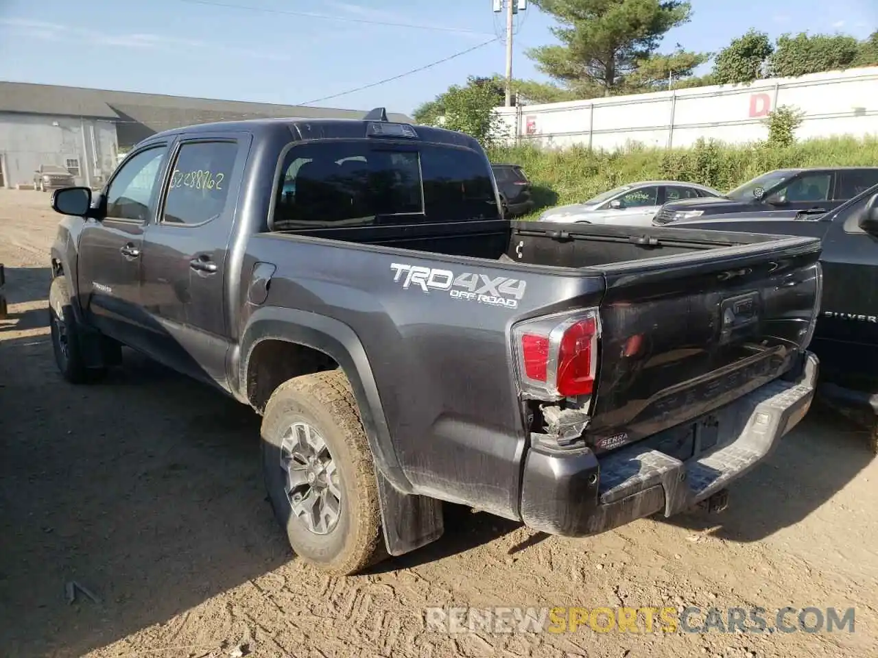 3 Photograph of a damaged car 3TMCZ5AN3MM397880 TOYOTA TACOMA 2021