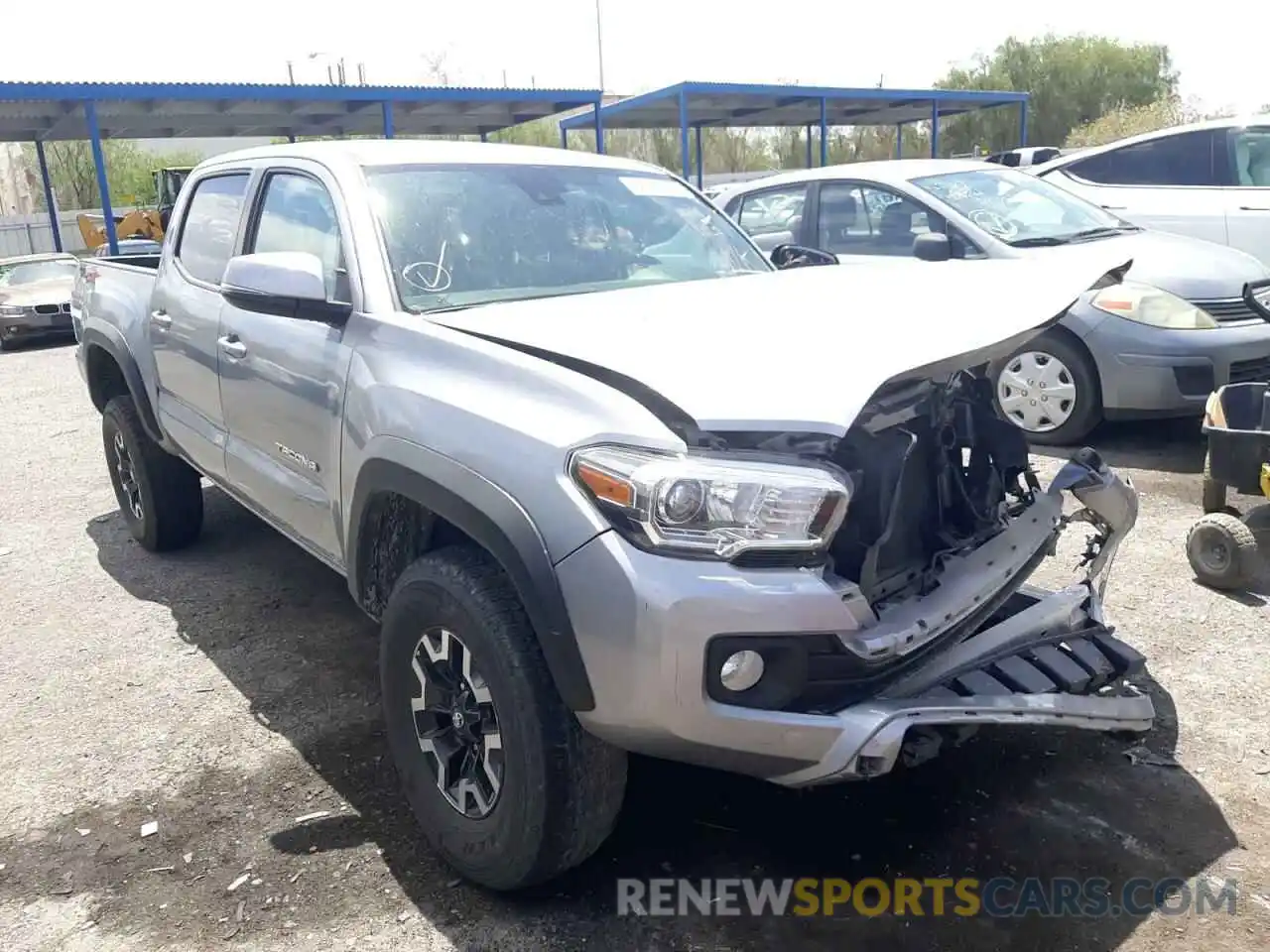 1 Photograph of a damaged car 3TMCZ5AN3MM398639 TOYOTA TACOMA 2021