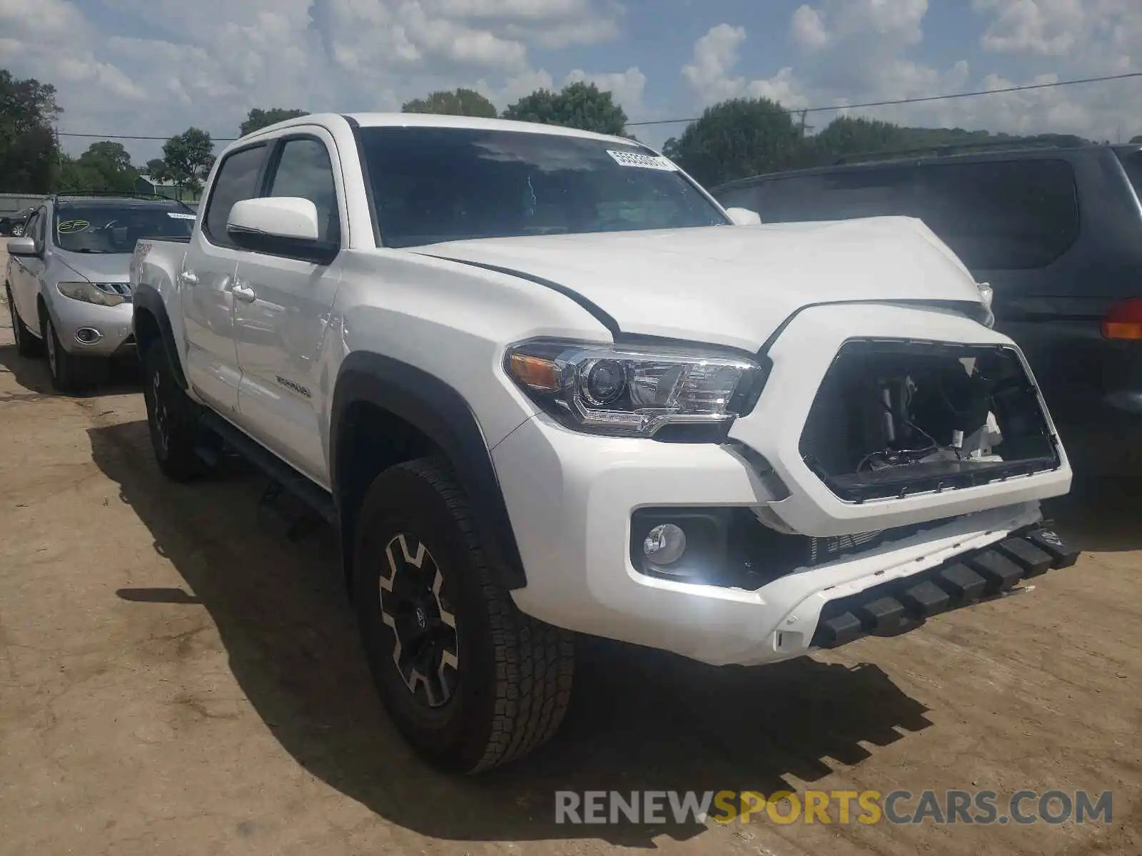 1 Photograph of a damaged car 3TMCZ5AN3MM399452 TOYOTA TACOMA 2021