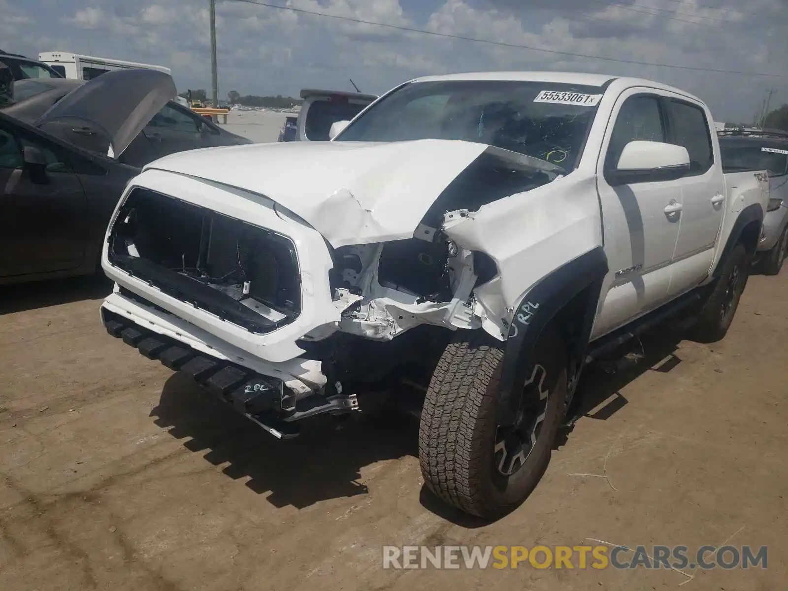 9 Photograph of a damaged car 3TMCZ5AN3MM399452 TOYOTA TACOMA 2021