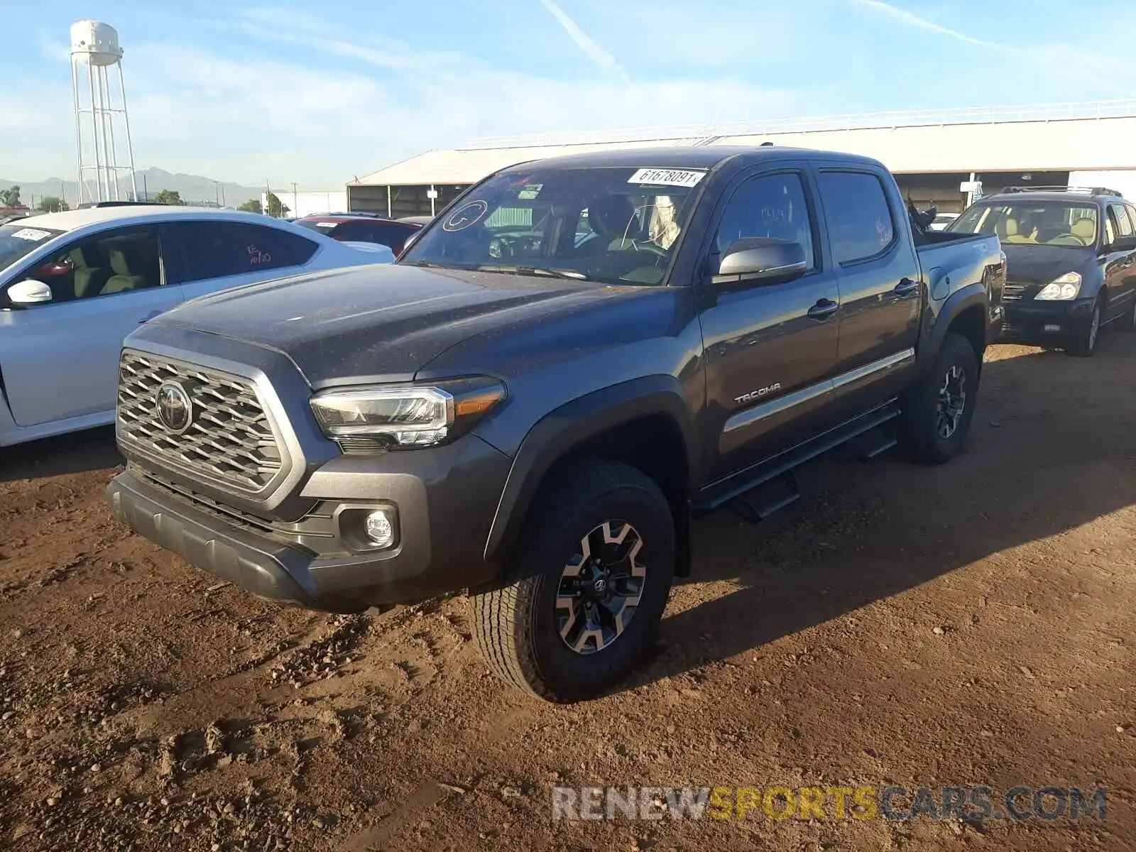 2 Photograph of a damaged car 3TMCZ5AN3MM403564 TOYOTA TACOMA 2021