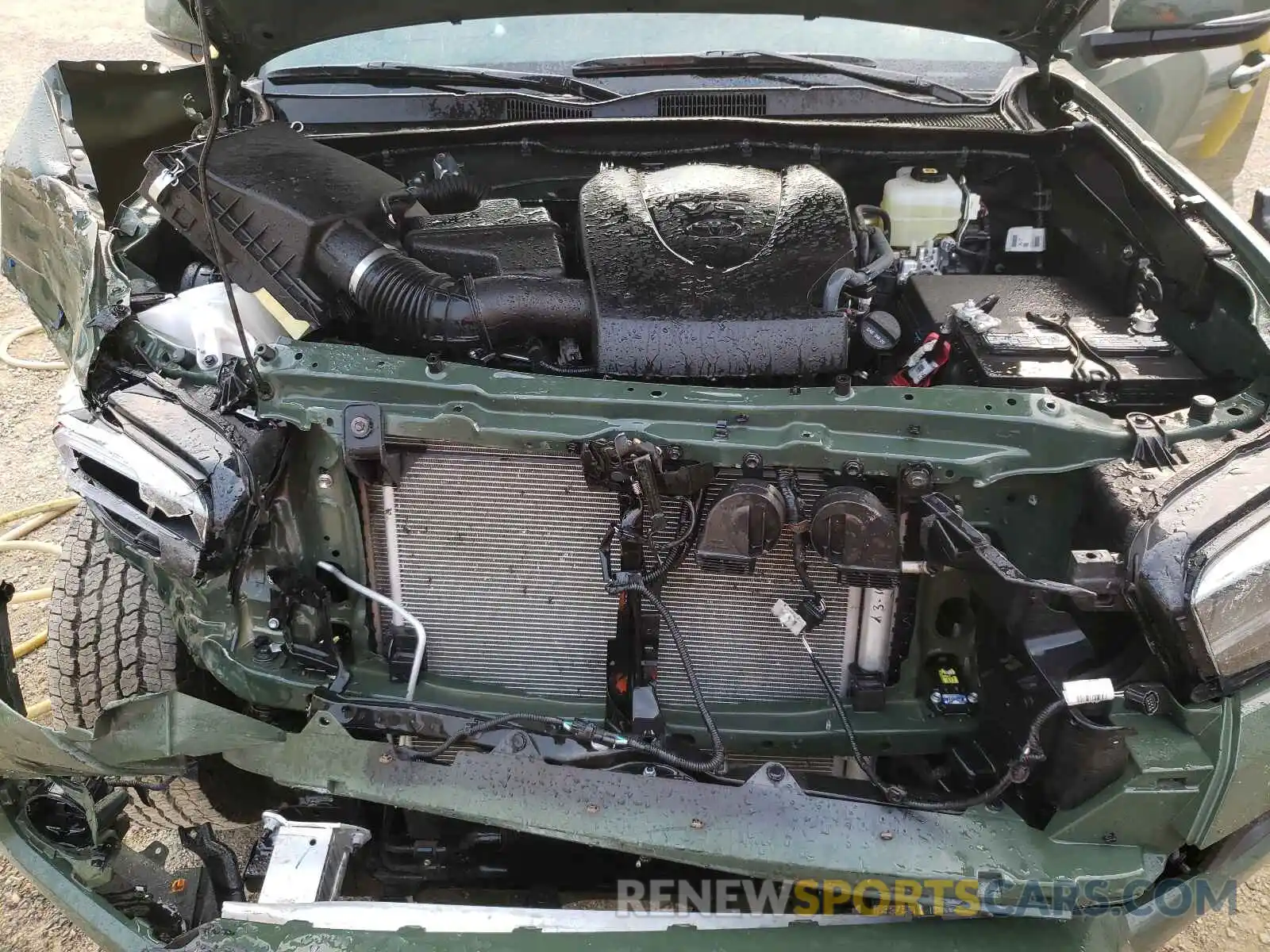 7 Photograph of a damaged car 3TMCZ5AN3MM406691 TOYOTA TACOMA 2021