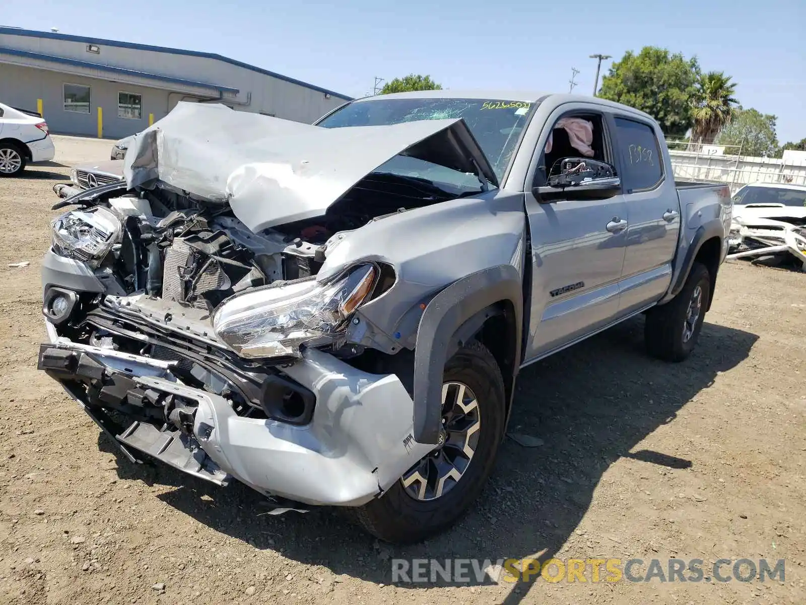 2 Photograph of a damaged car 3TMCZ5AN3MM407758 TOYOTA TACOMA 2021