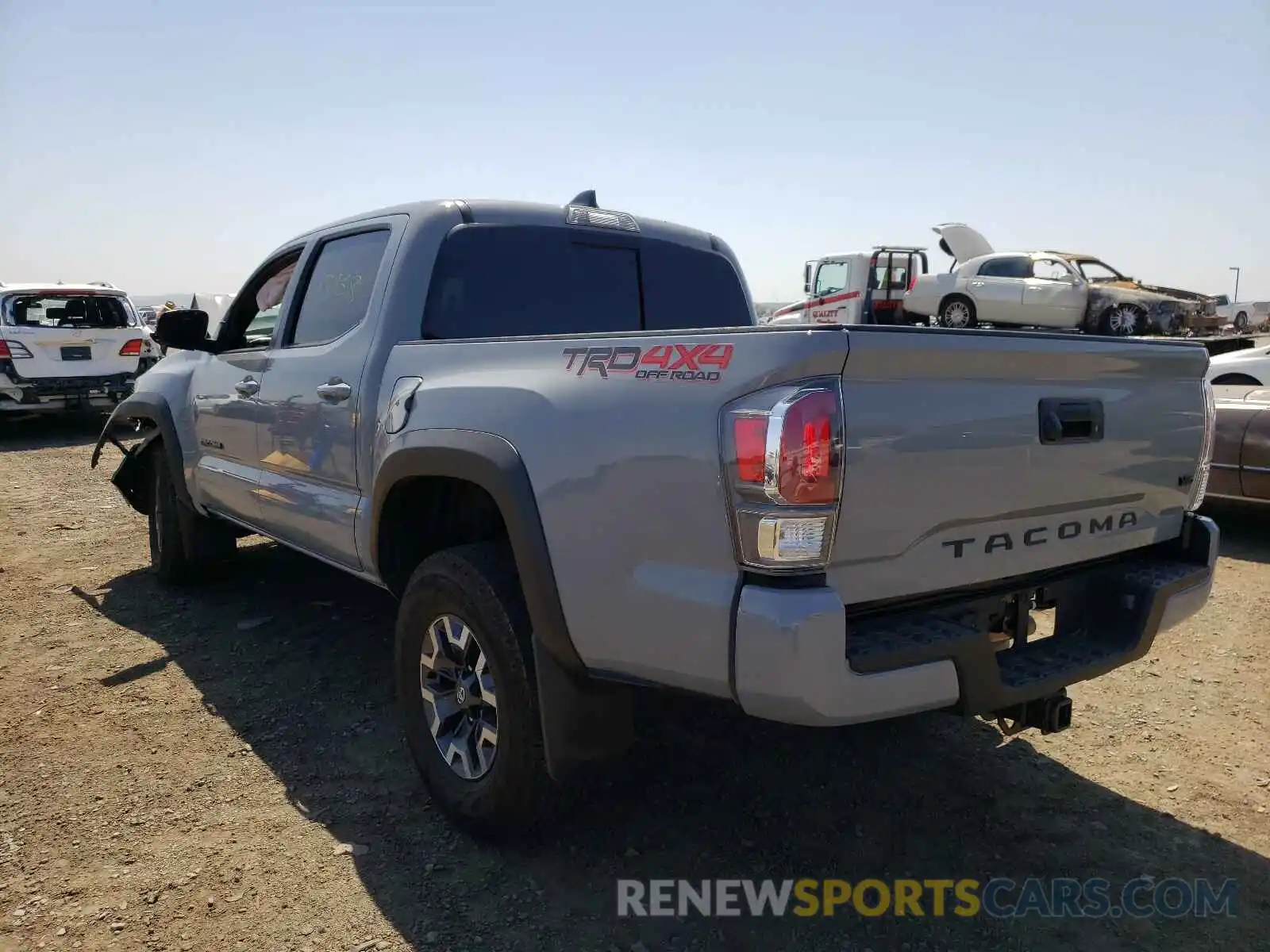 3 Photograph of a damaged car 3TMCZ5AN3MM407758 TOYOTA TACOMA 2021