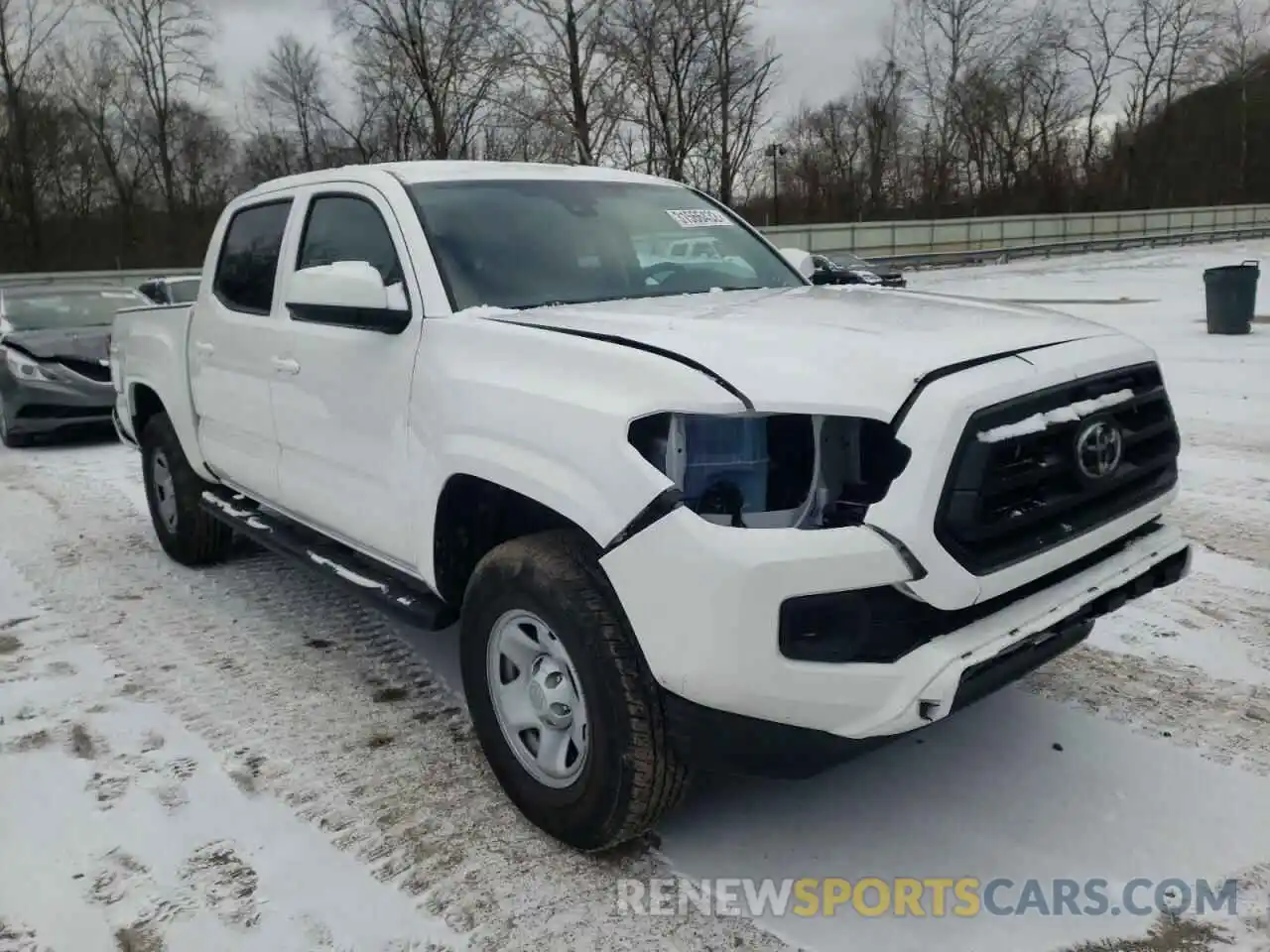 1 Photograph of a damaged car 3TMCZ5AN3MM412944 TOYOTA TACOMA 2021