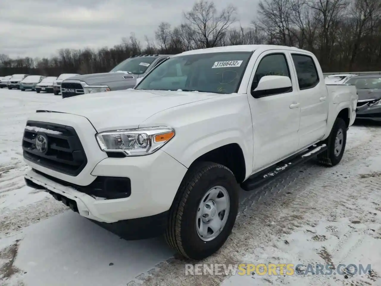 2 Photograph of a damaged car 3TMCZ5AN3MM412944 TOYOTA TACOMA 2021