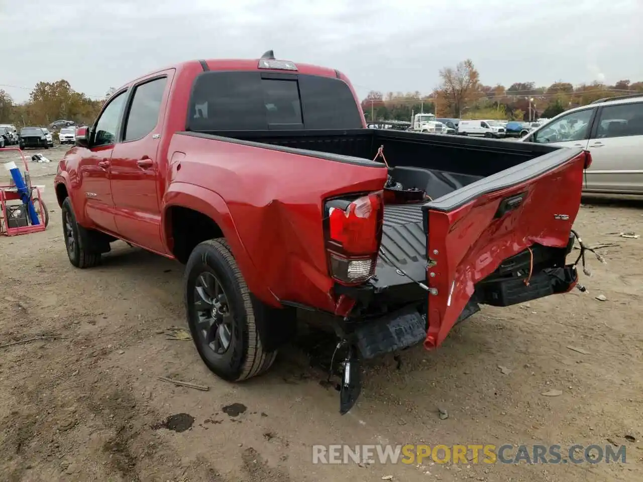 3 Photograph of a damaged car 3TMCZ5AN3MM414807 TOYOTA TACOMA 2021