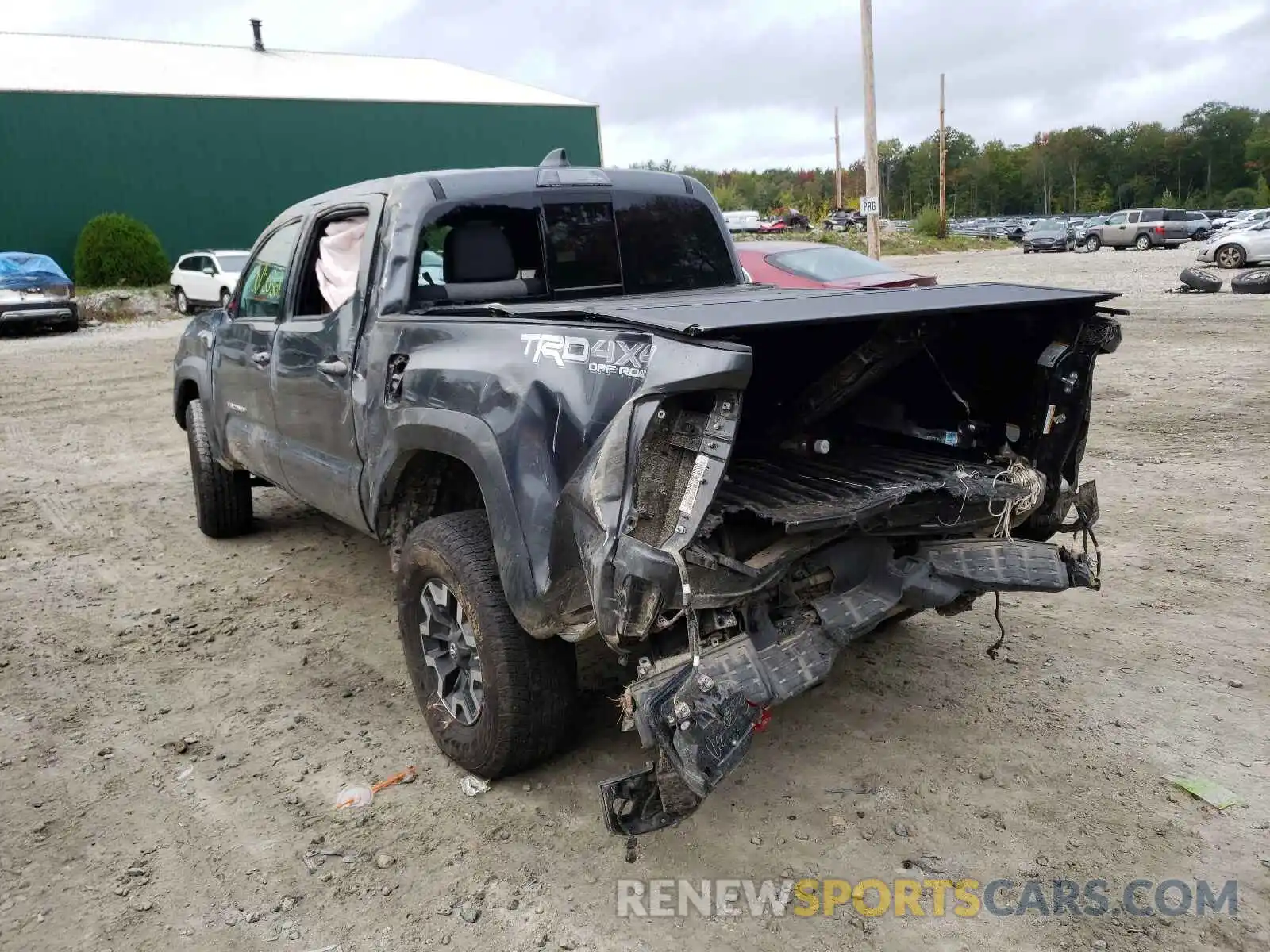 2 Photograph of a damaged car 3TMCZ5AN3MM419408 TOYOTA TACOMA 2021