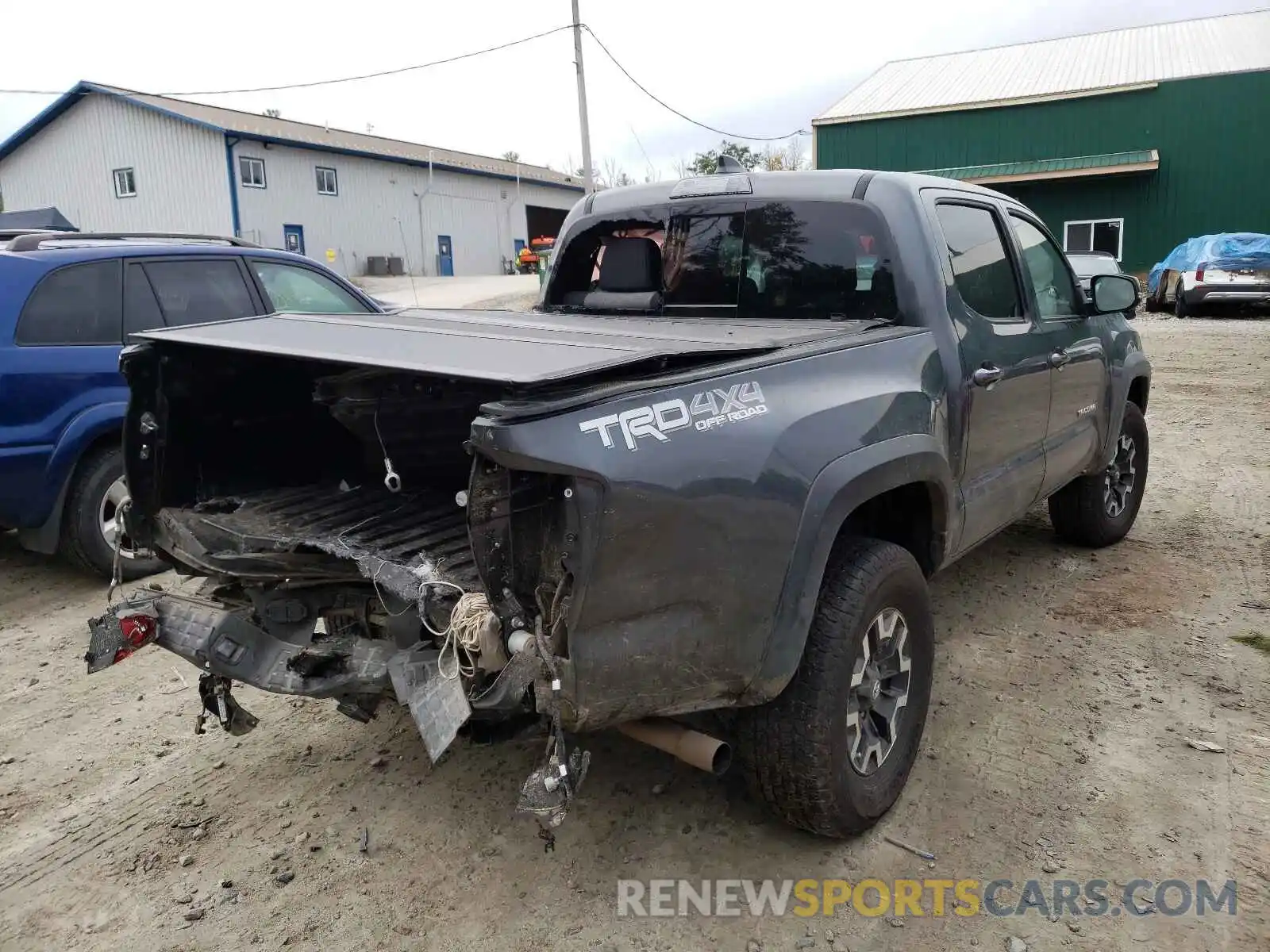 3 Photograph of a damaged car 3TMCZ5AN3MM419408 TOYOTA TACOMA 2021