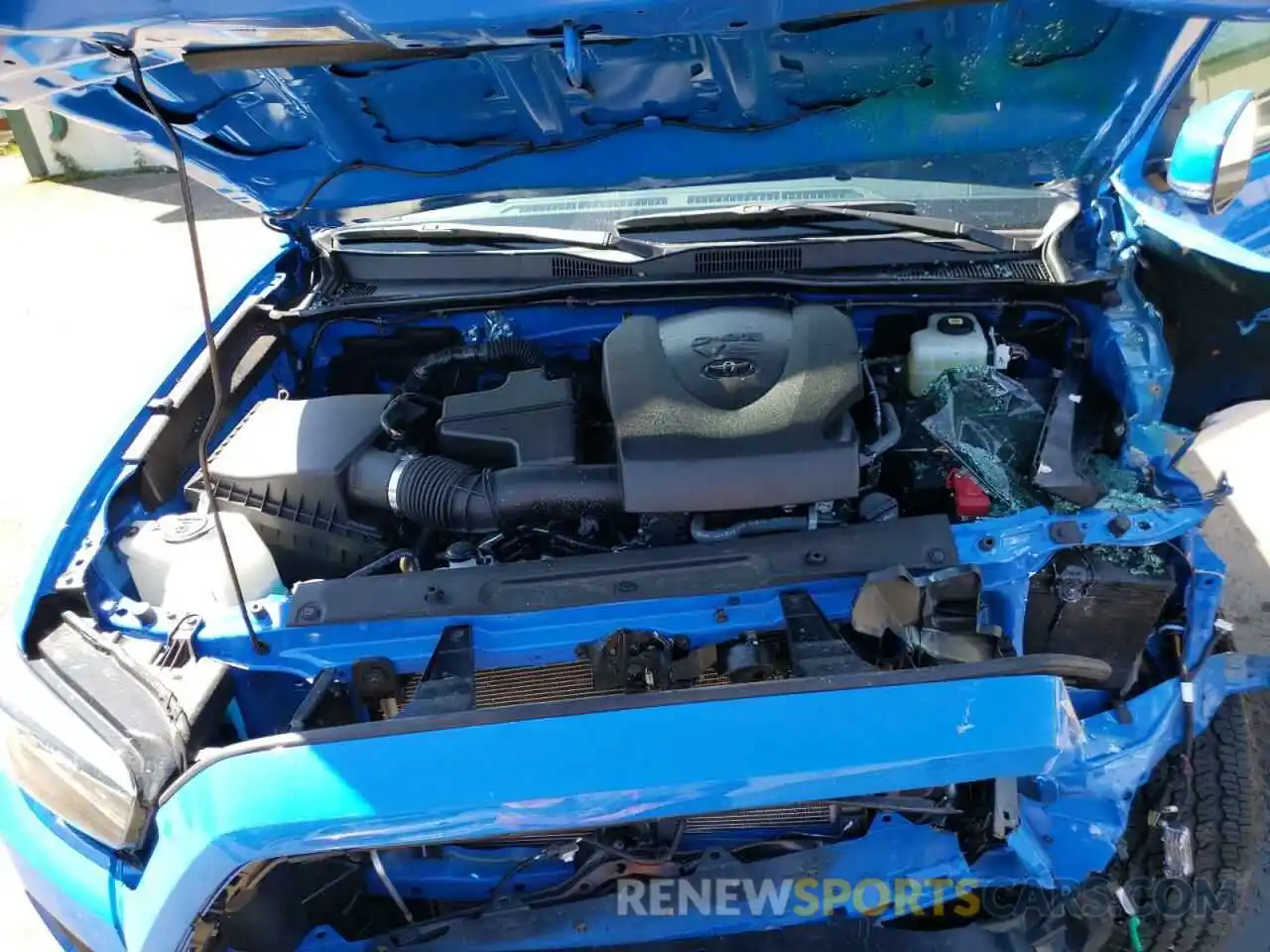 7 Photograph of a damaged car 3TMCZ5AN3MM422535 TOYOTA TACOMA 2021