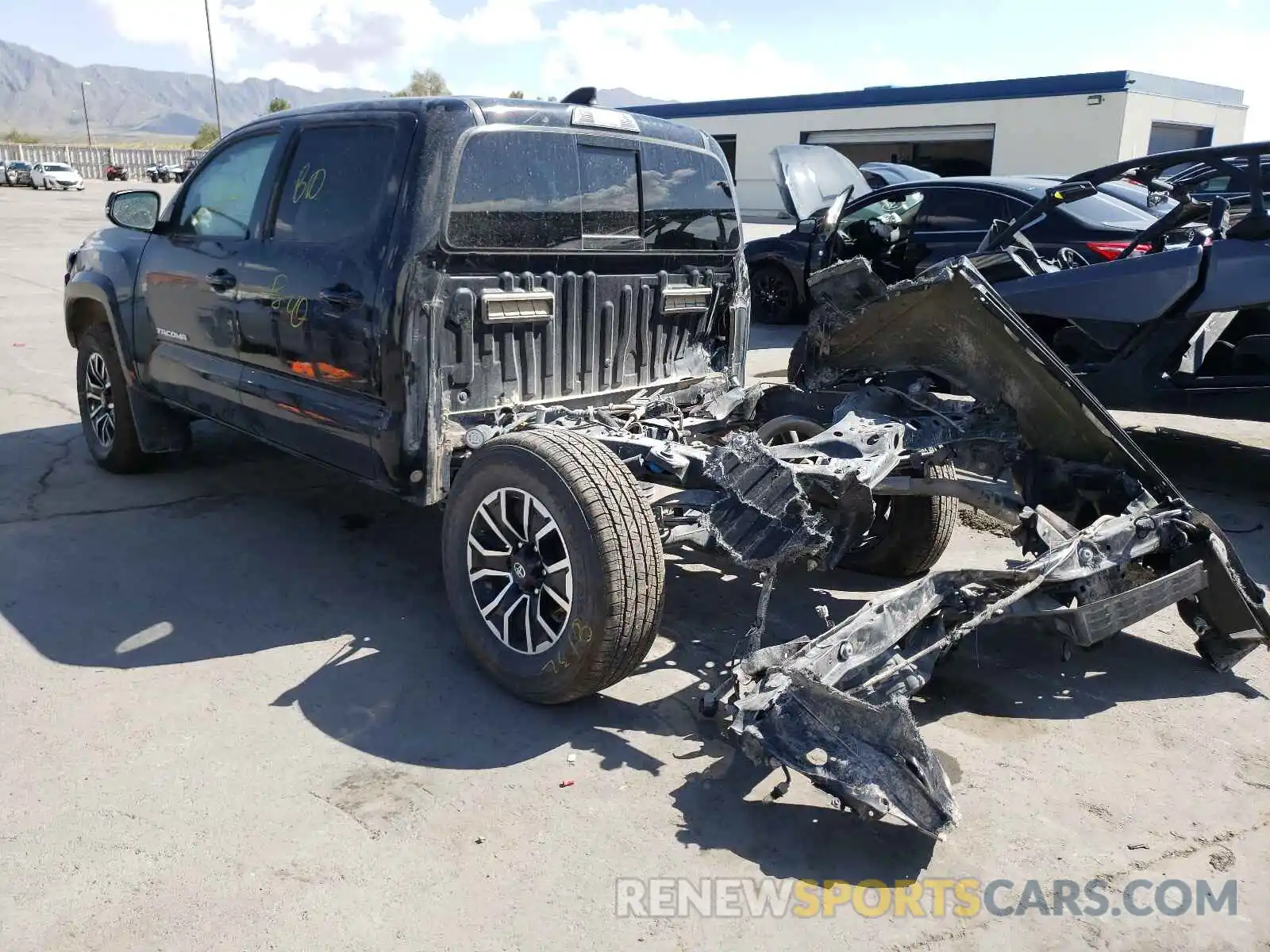 3 Photograph of a damaged car 3TMCZ5AN3MM424351 TOYOTA TACOMA 2021