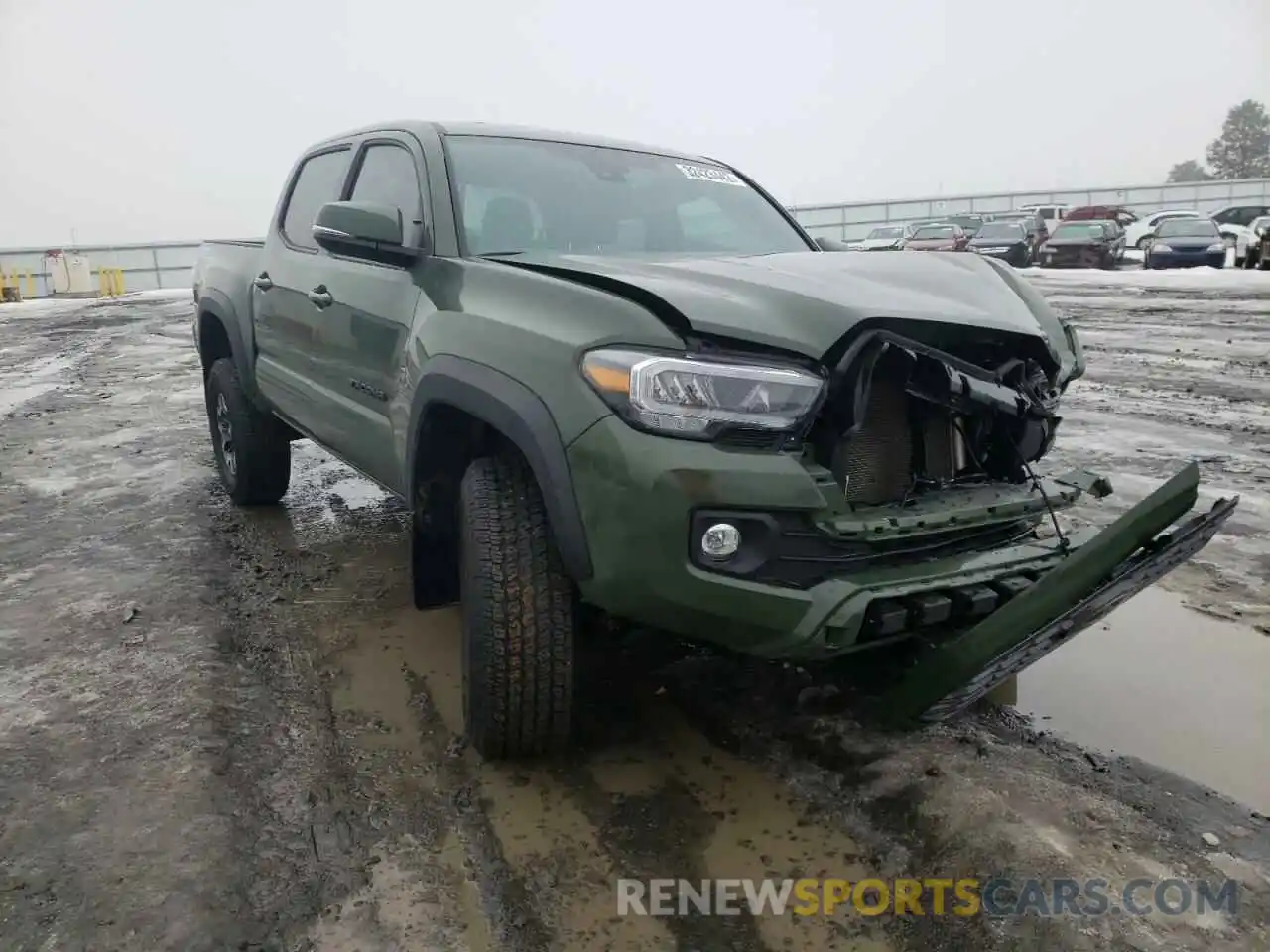 1 Photograph of a damaged car 3TMCZ5AN3MM429159 TOYOTA TACOMA 2021