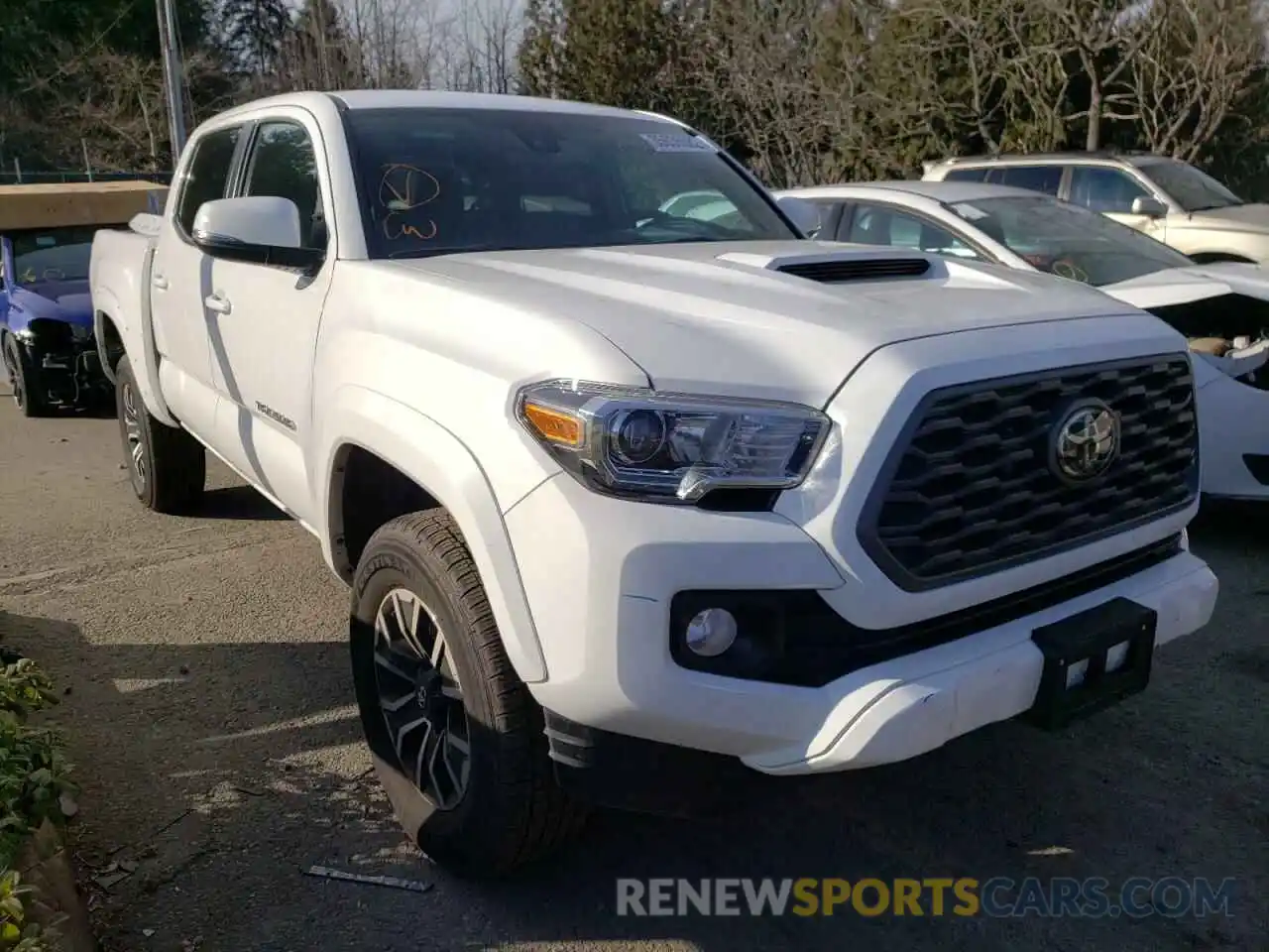 1 Photograph of a damaged car 3TMCZ5AN3MM429730 TOYOTA TACOMA 2021