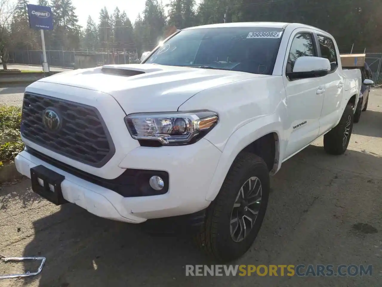 2 Photograph of a damaged car 3TMCZ5AN3MM429730 TOYOTA TACOMA 2021