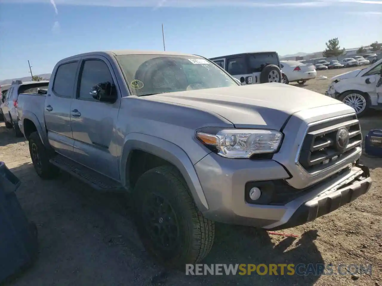 1 Photograph of a damaged car 3TMCZ5AN3MM429954 TOYOTA TACOMA 2021