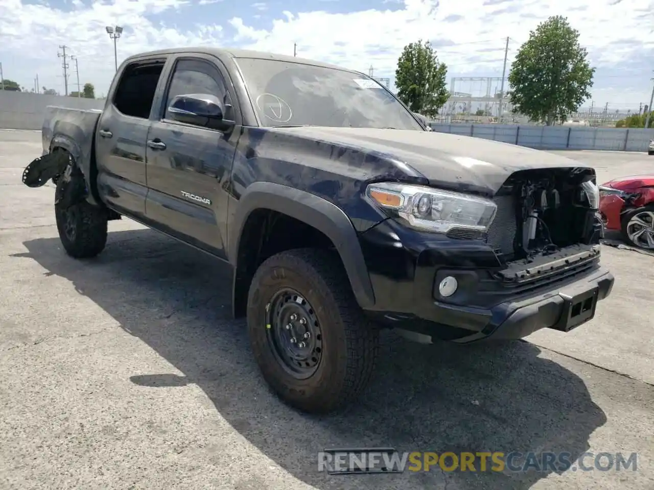 1 Photograph of a damaged car 3TMCZ5AN3MM432000 TOYOTA TACOMA 2021