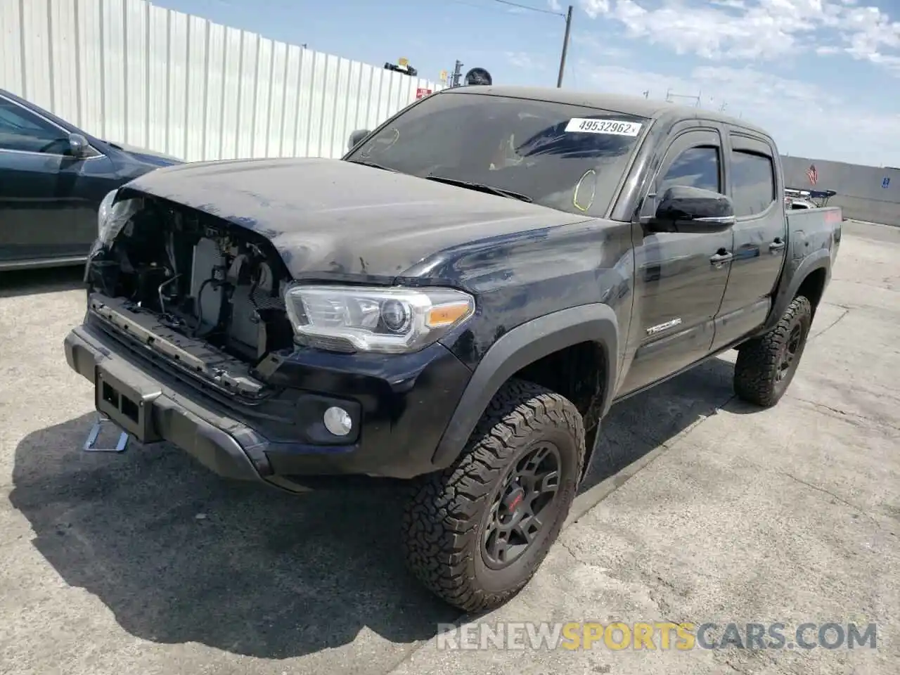 2 Photograph of a damaged car 3TMCZ5AN3MM432000 TOYOTA TACOMA 2021