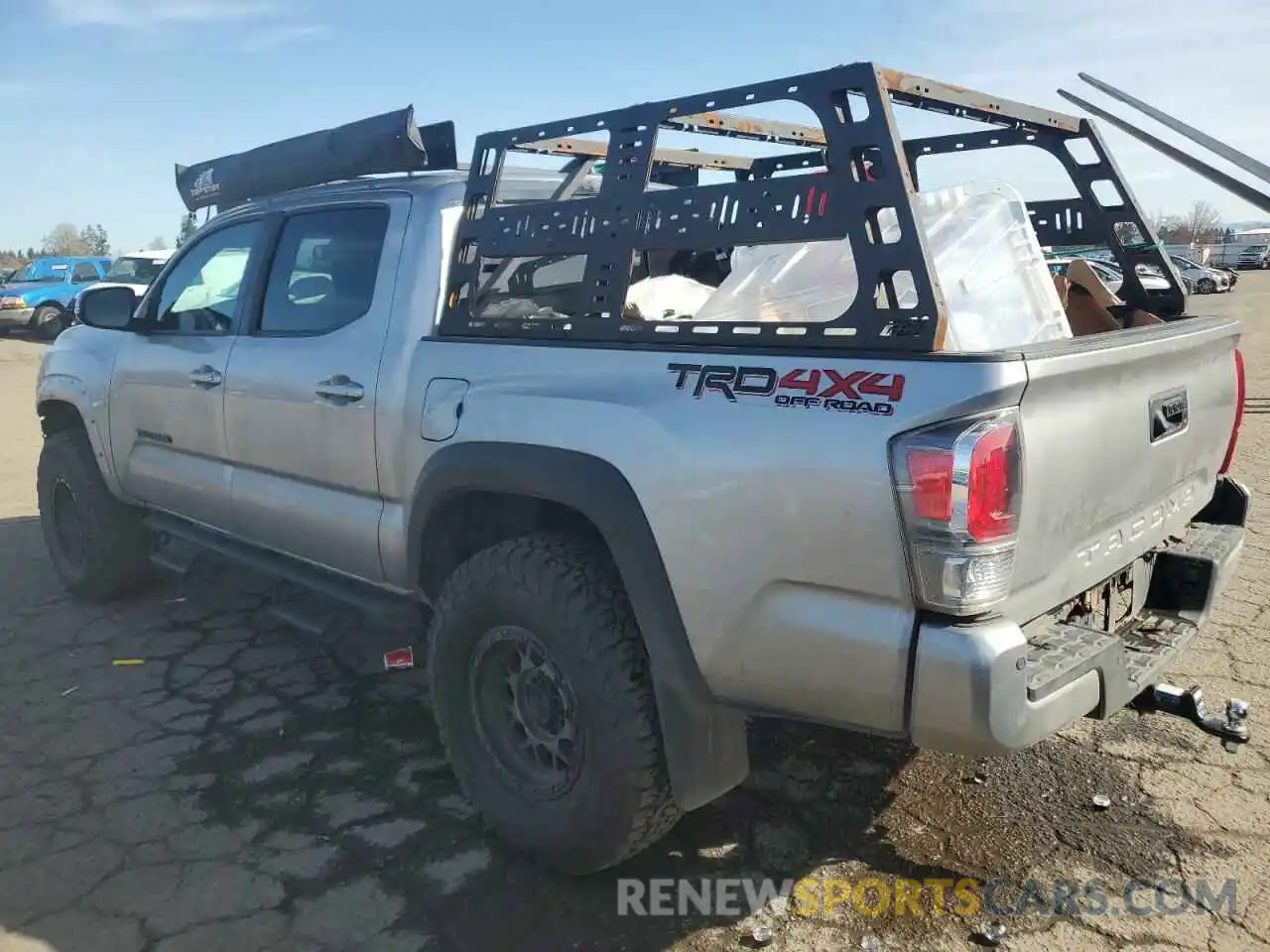 2 Photograph of a damaged car 3TMCZ5AN3MM432434 TOYOTA TACOMA 2021