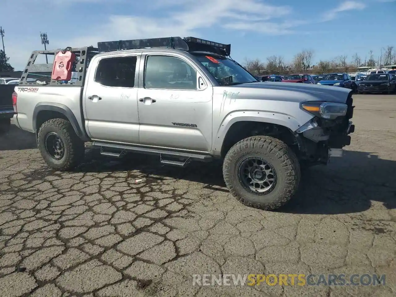 4 Photograph of a damaged car 3TMCZ5AN3MM432434 TOYOTA TACOMA 2021