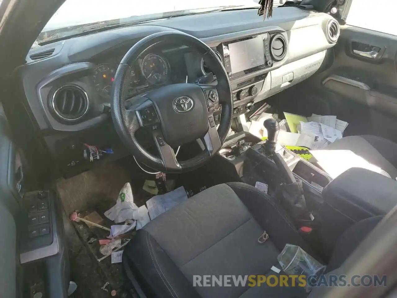 8 Photograph of a damaged car 3TMCZ5AN3MM432434 TOYOTA TACOMA 2021