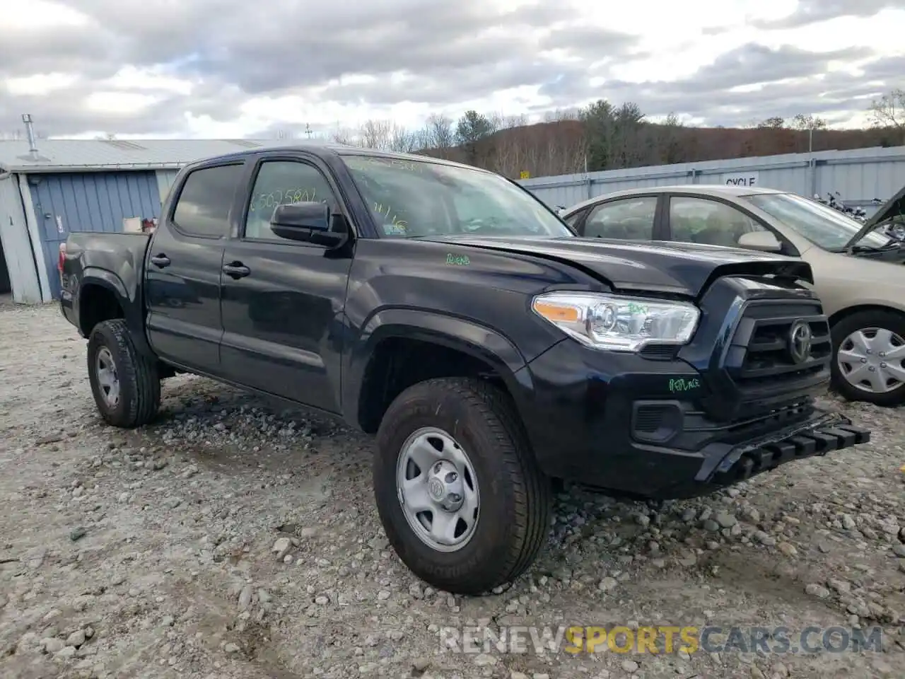 1 Photograph of a damaged car 3TMCZ5AN3MM433549 TOYOTA TACOMA 2021