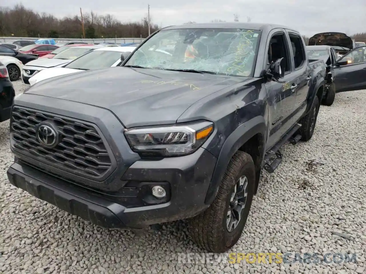 9 Photograph of a damaged car 3TMCZ5AN3MM437116 TOYOTA TACOMA 2021