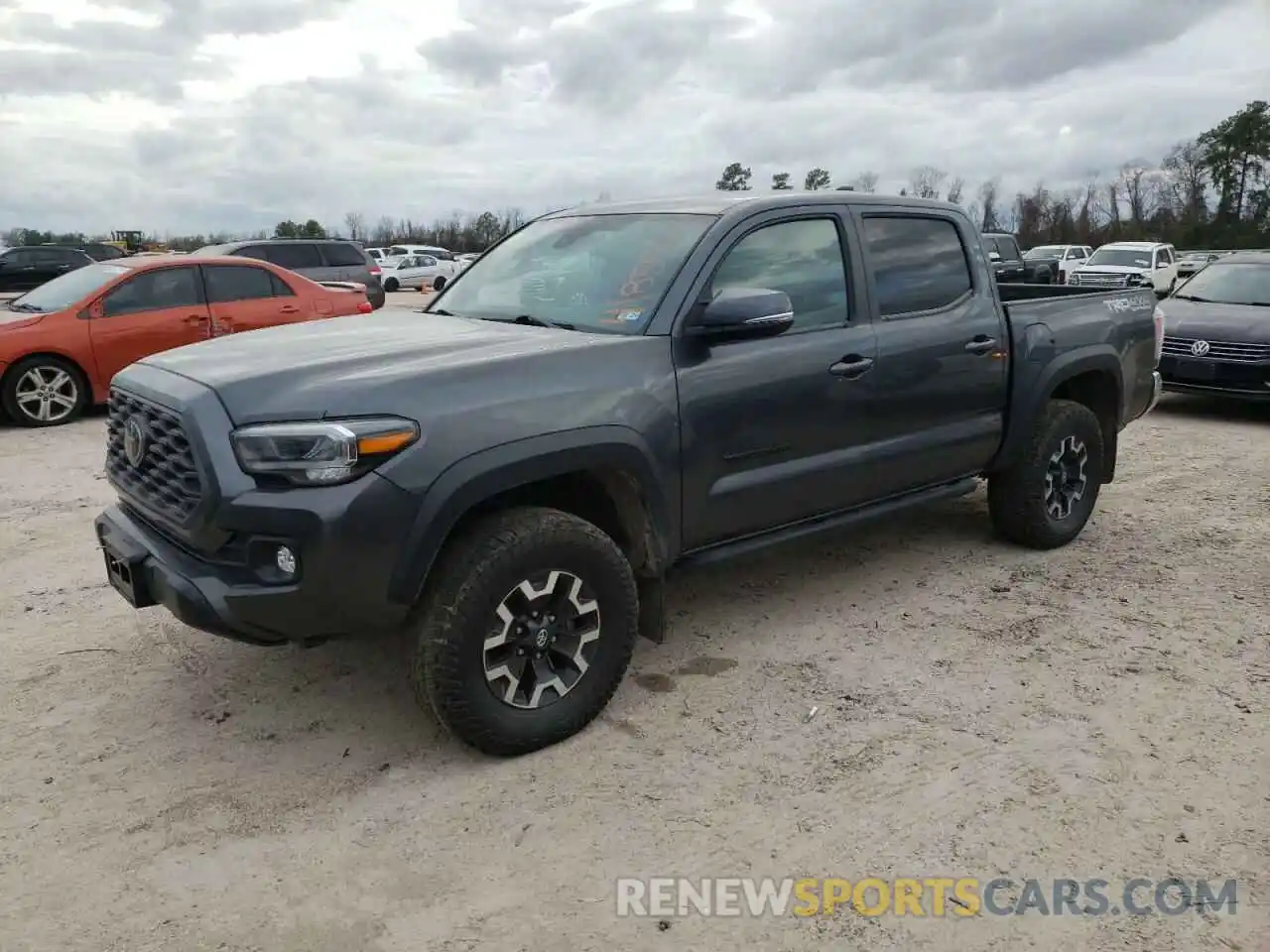 1 Photograph of a damaged car 3TMCZ5AN3MM441215 TOYOTA TACOMA 2021