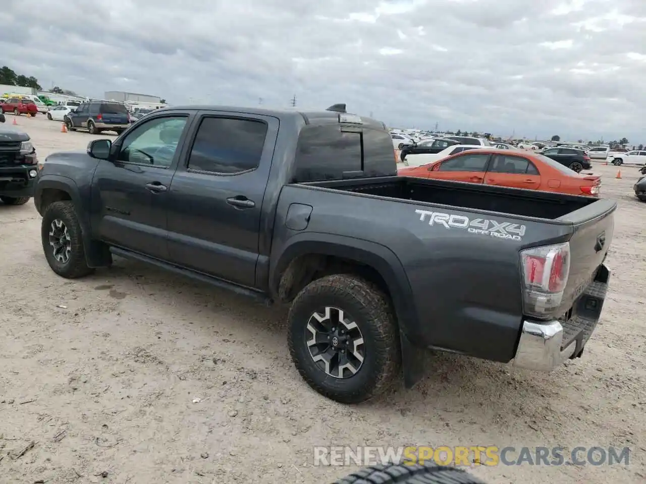 2 Photograph of a damaged car 3TMCZ5AN3MM441215 TOYOTA TACOMA 2021