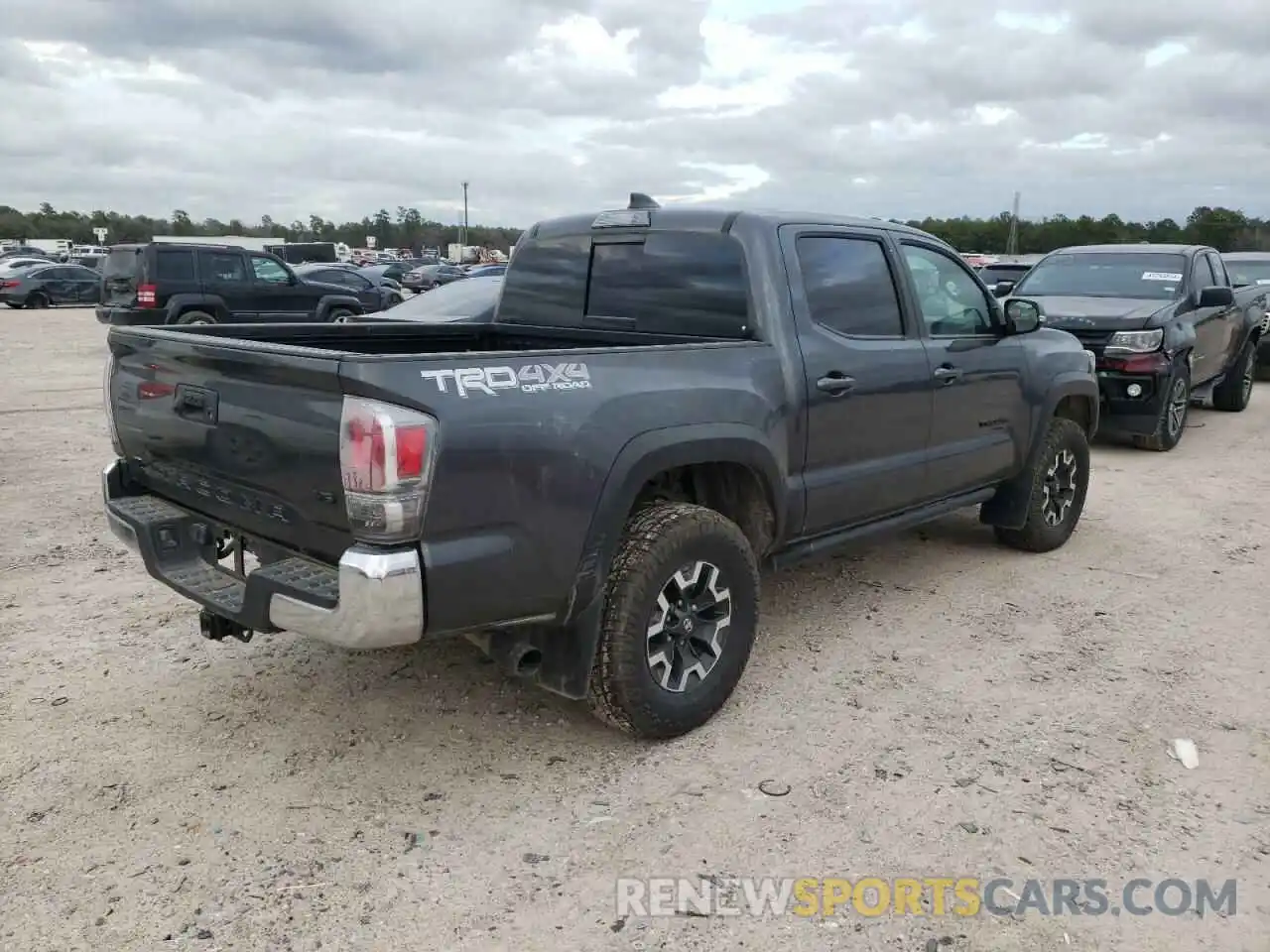 3 Photograph of a damaged car 3TMCZ5AN3MM441215 TOYOTA TACOMA 2021